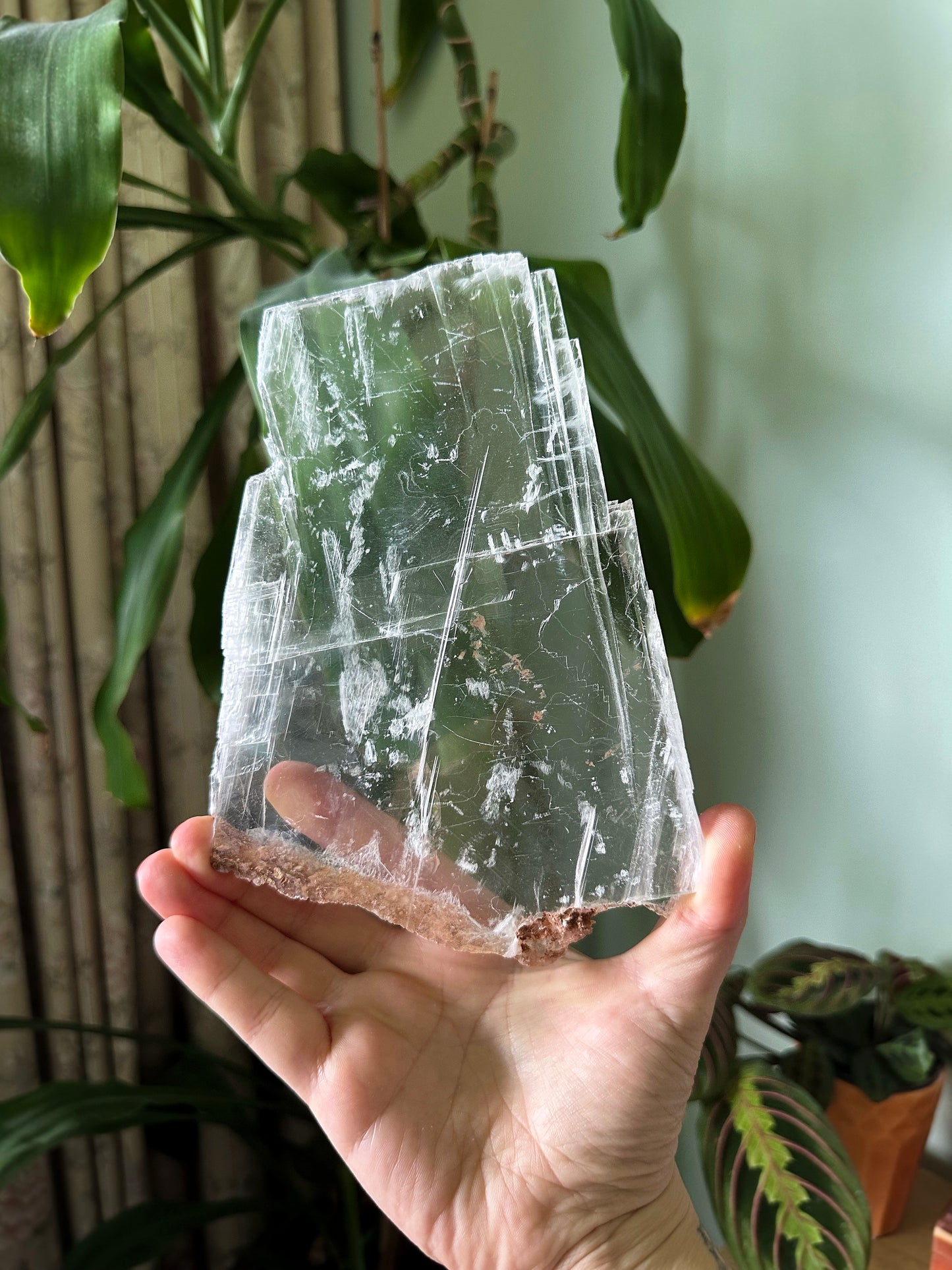 350g. SELENITE SLAB
