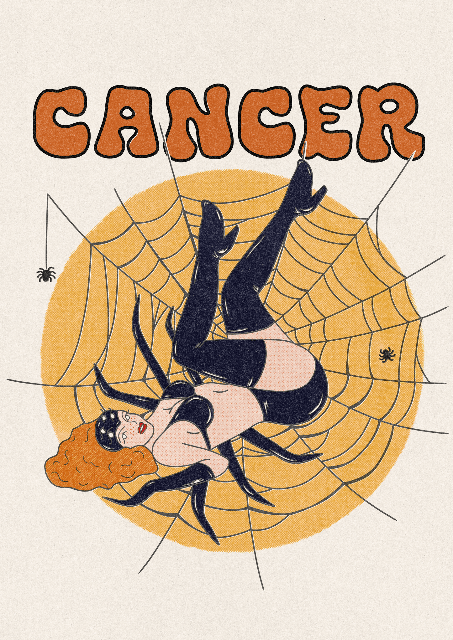 CANCER - BLACK WIDOW - CREWNECK