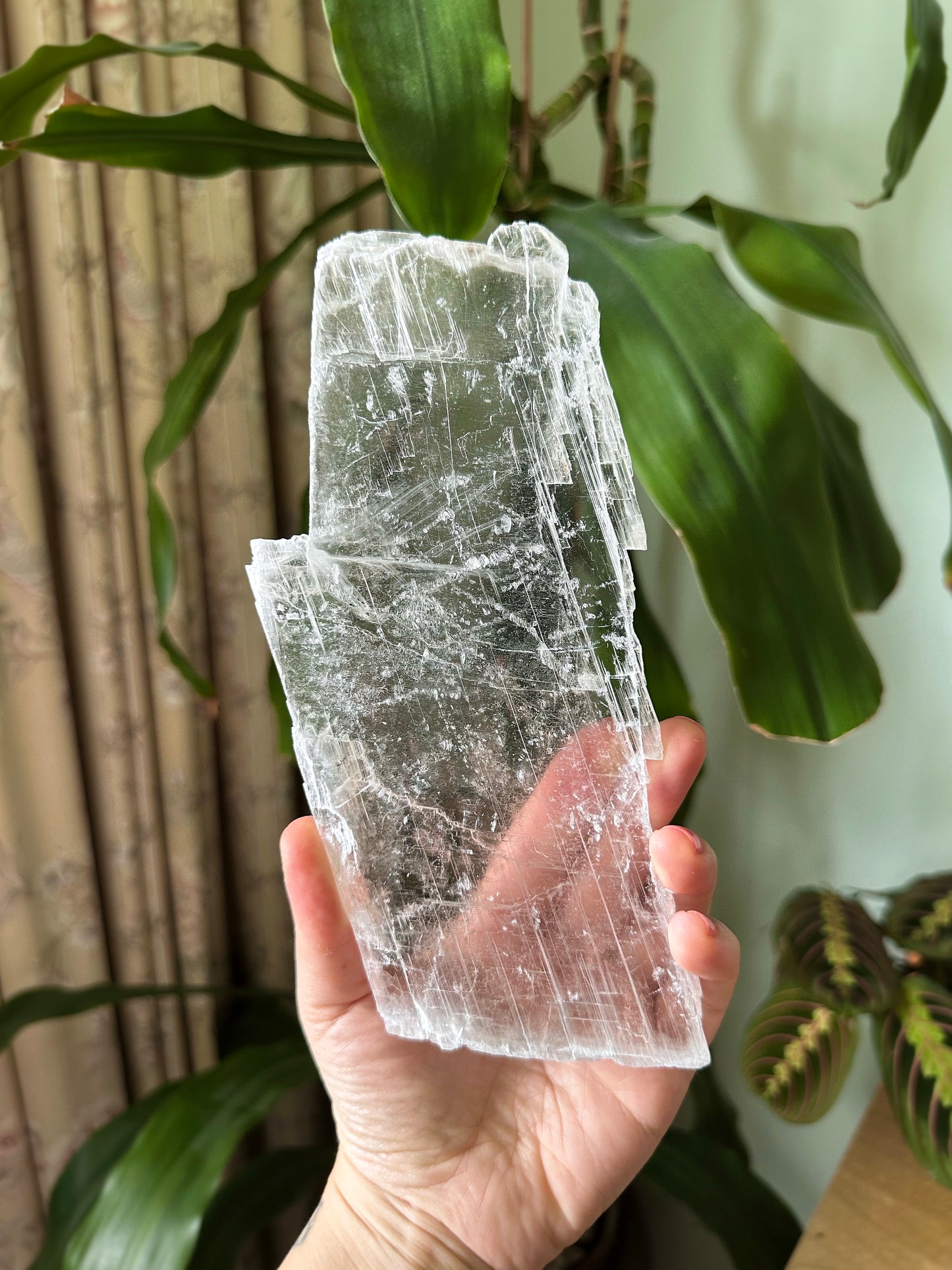 223g. SELENITE SLAB