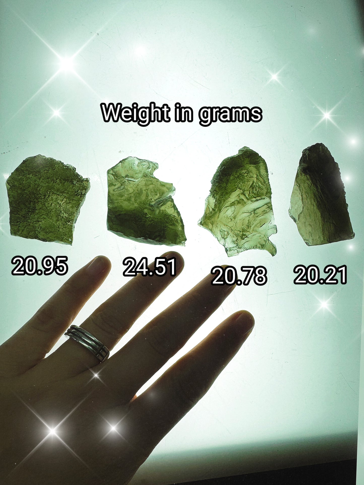 VERY RARE ~ LARGE MOLDAVITE