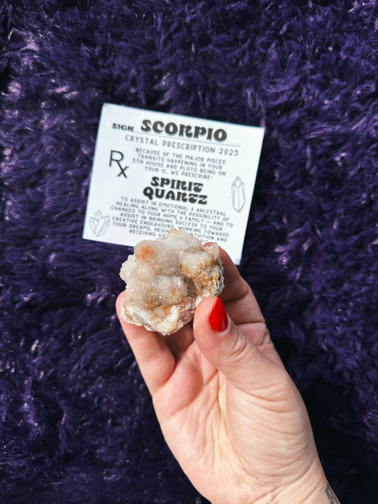 SCORPIO - CRYSTAL PRESCRIPTION 2025