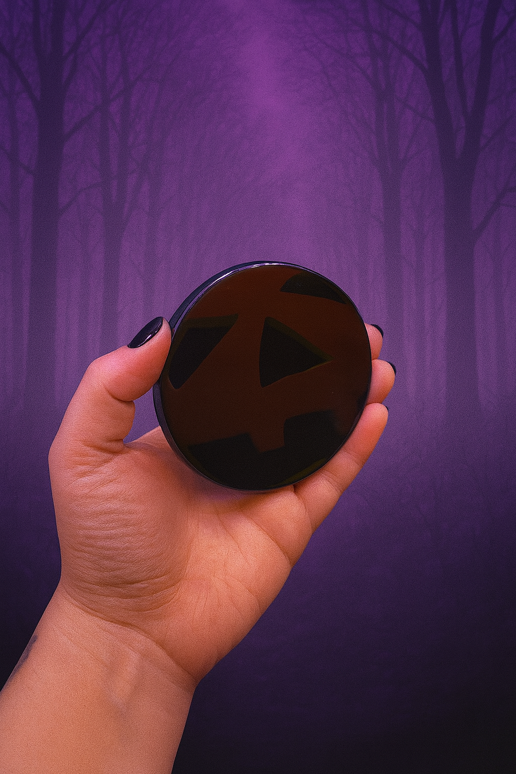 BLACK OBSIDIAN ~ SCRYING MIRROR
