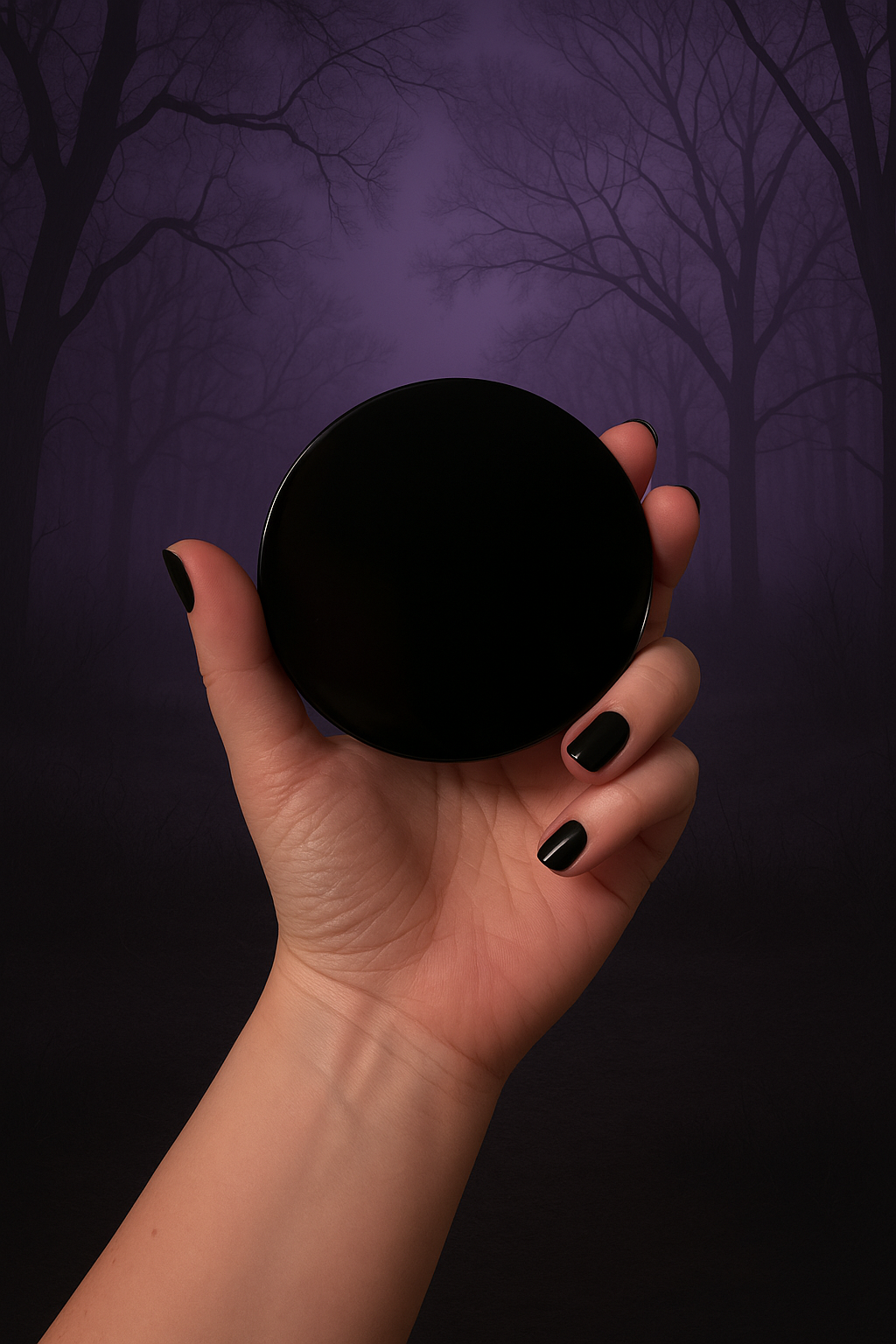 BLACK OBSIDIAN ~ SCRYING MIRROR