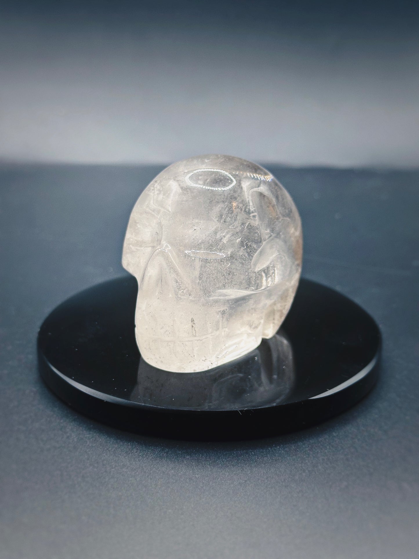 CLEAR QUARTZ ANCESTORS ~ CRYSTAL SKULL