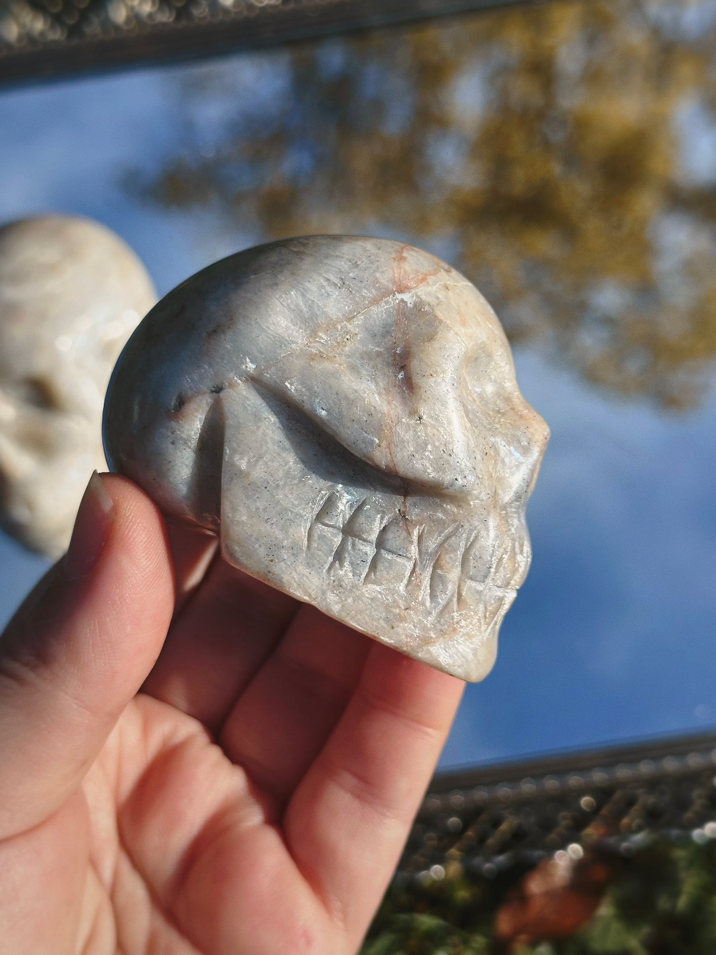 MOONSTONE ANCESTORS ~ CRYSTAL SKULL