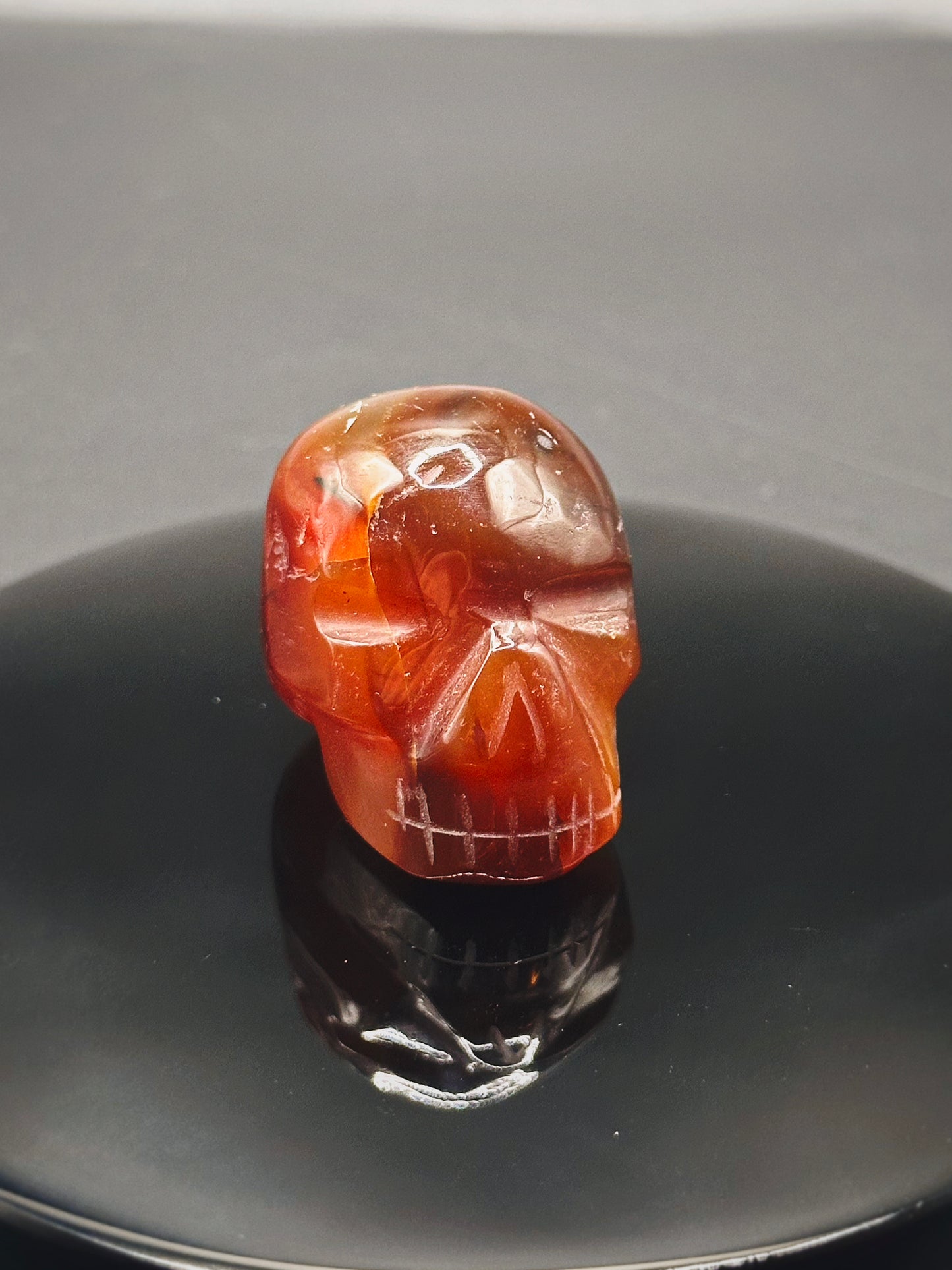 CARNELIAN ANCESTORS ~ CRYSTAL SKULL