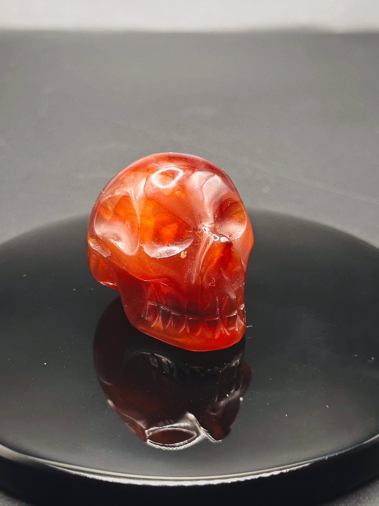 CARNELIAN ANCESTORS ~ CRYSTAL SKULL