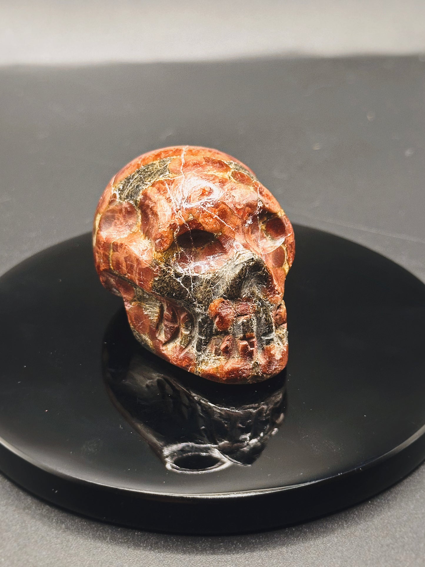 PEANUT OBSIDIAN ANCESTORS ~ CRYSTAL SKULL