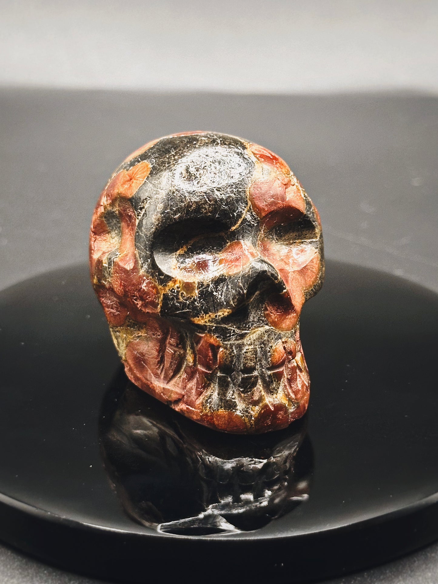PEANUT OBSIDIAN ANCESTORS ~ CRYSTAL SKULL