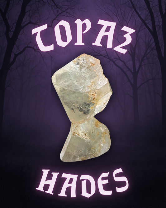 HADES ~ 161g. BLUE TOPAZ