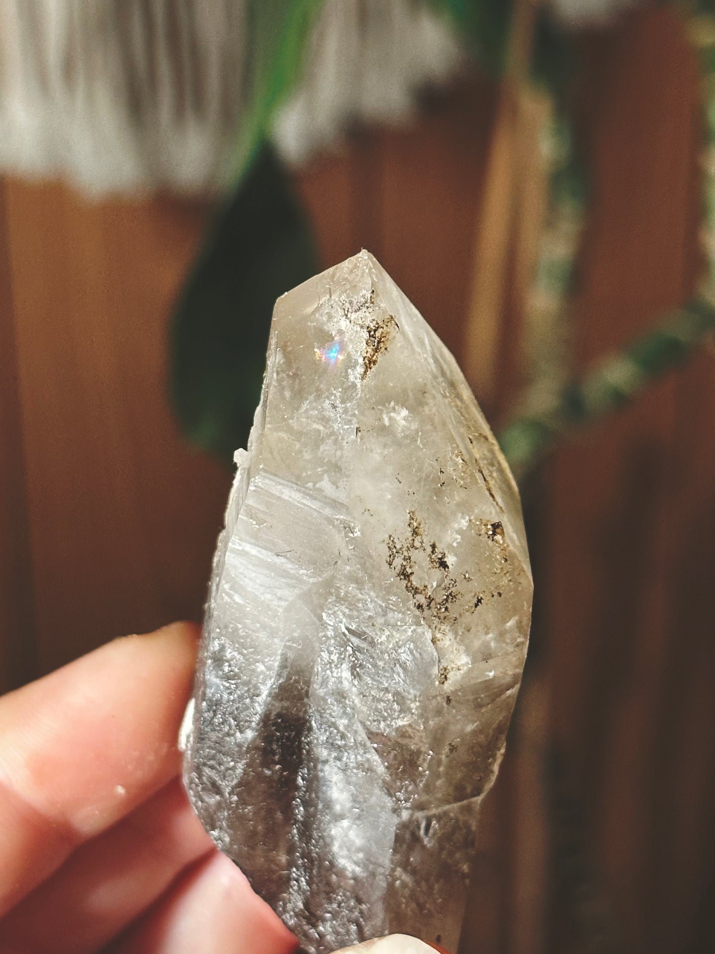 GOLDEN RIFT ~ SMOKY QUARTZ SCEPTER