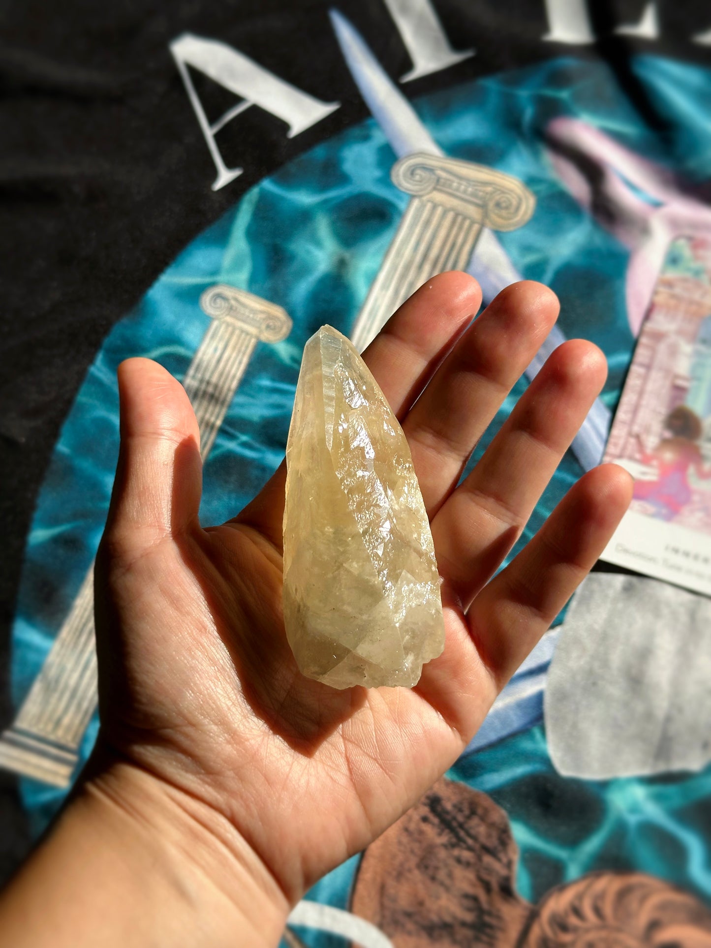 121g. SCALENOHEDRAL CALCITE W/ GALENA