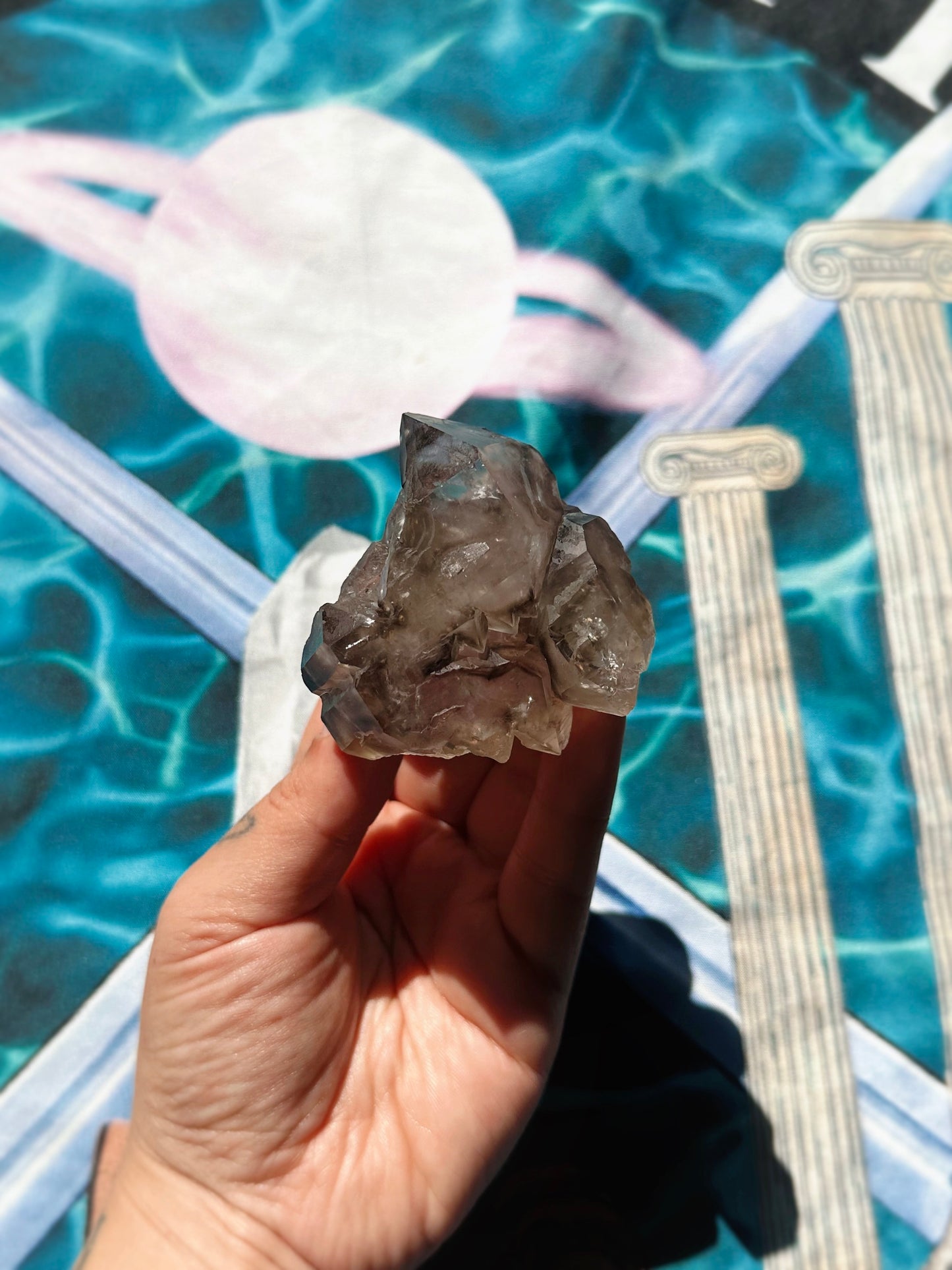 INCANTER ~ SMOKY AMETHYST ELESTIAL QUARTZ