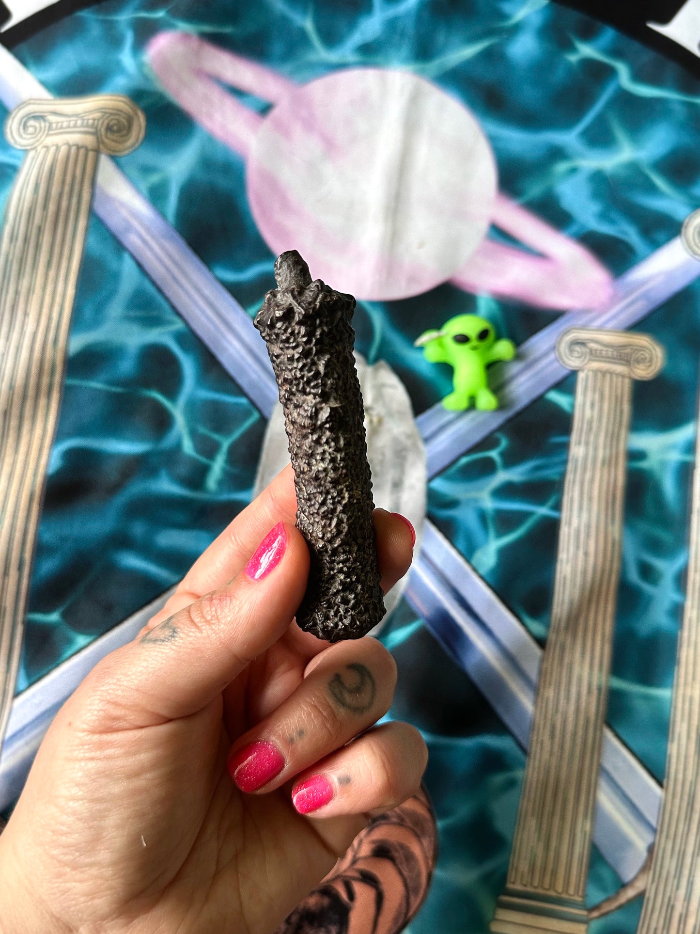 75g. PROPHECY STONE STALACTITE ~ PSEUDOMORPH