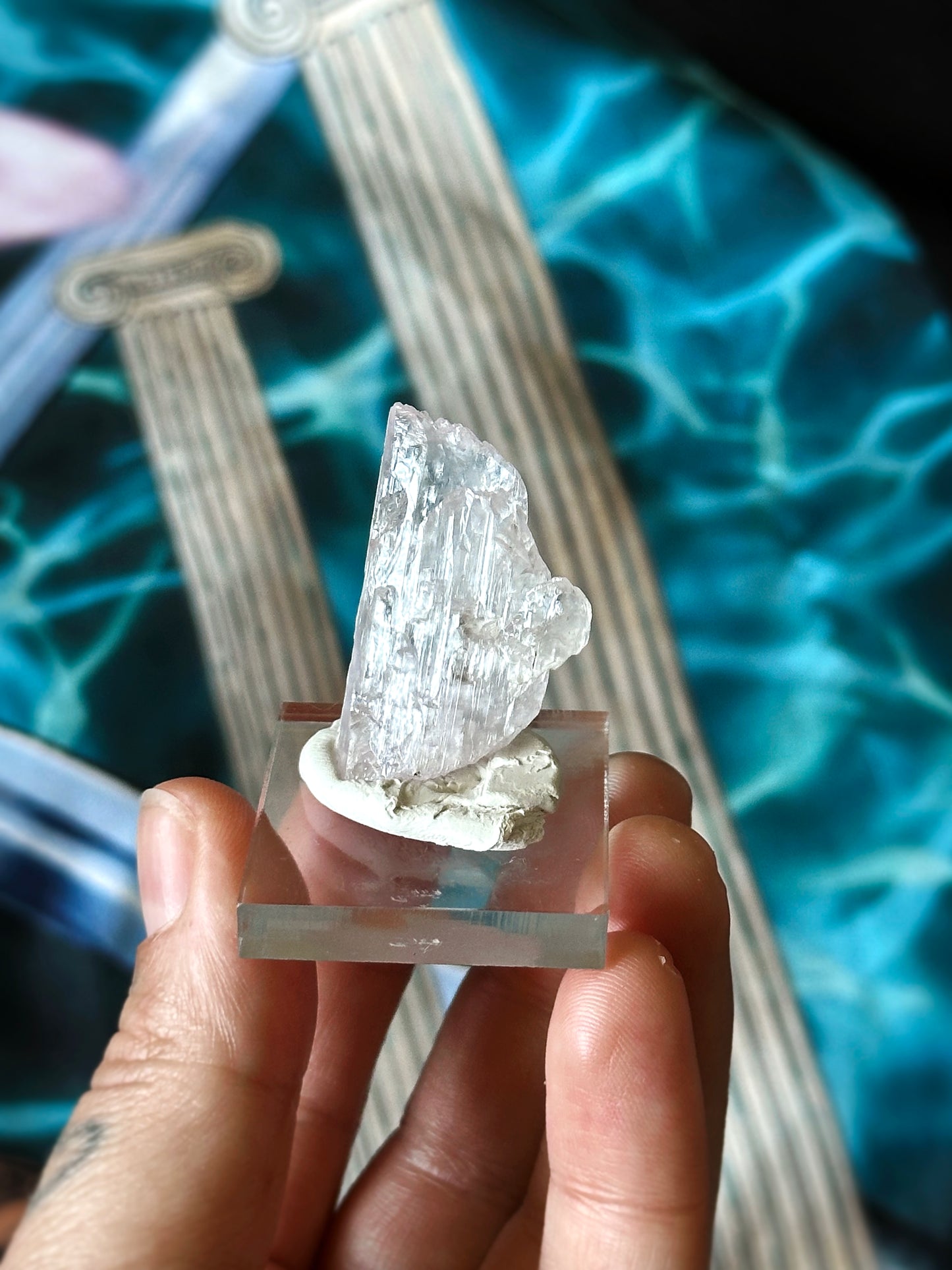 CLEAR SPODUMENE / KUNZITE