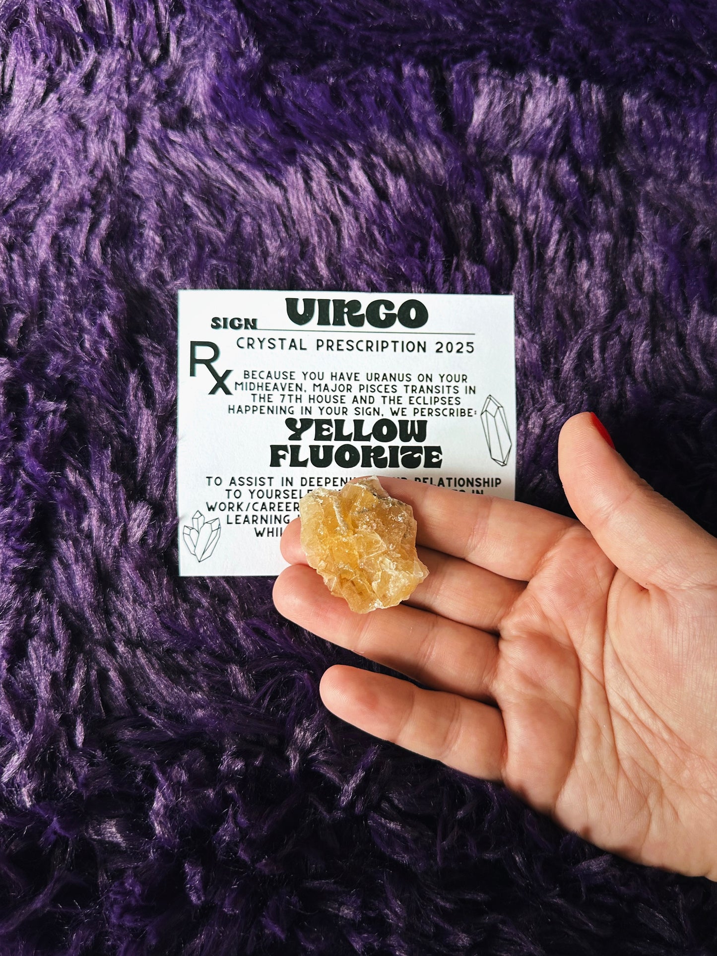 VIRGO - CRYSTAL PRESCRIPTION