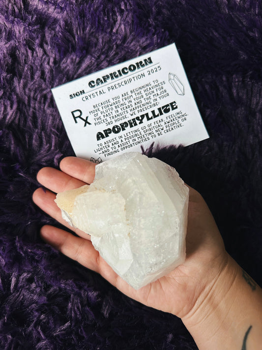 CAPRICORN - CRYSTAL PRESCRIPTIONS 2025