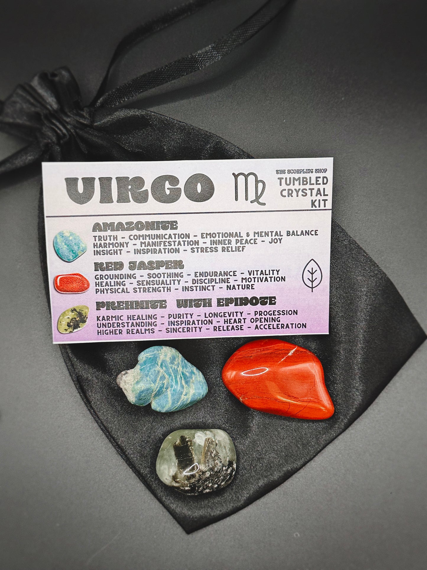 VIRGO - TUMBLED CRYSTAL KIT