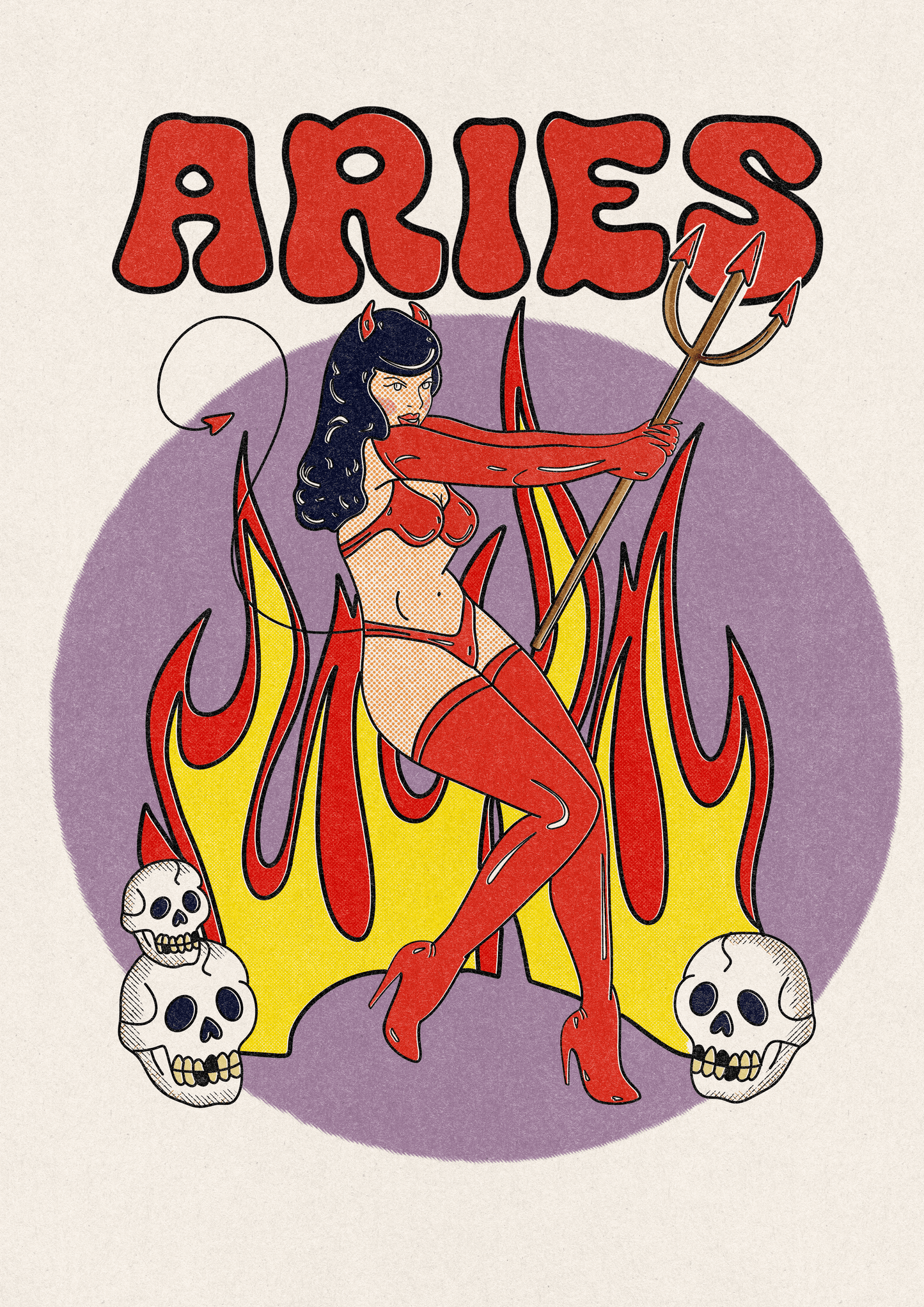 ARIES - SHE DEVIL - CREWNECK