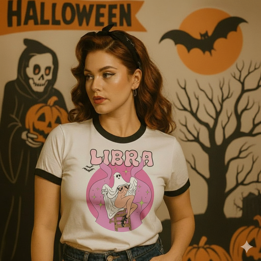LIBRA - GLAM GHOST - CREWNECK