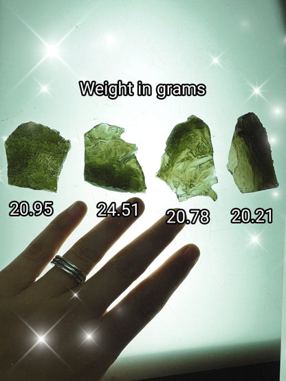 VERY RARE ~ LARGE MOLDAVITE
