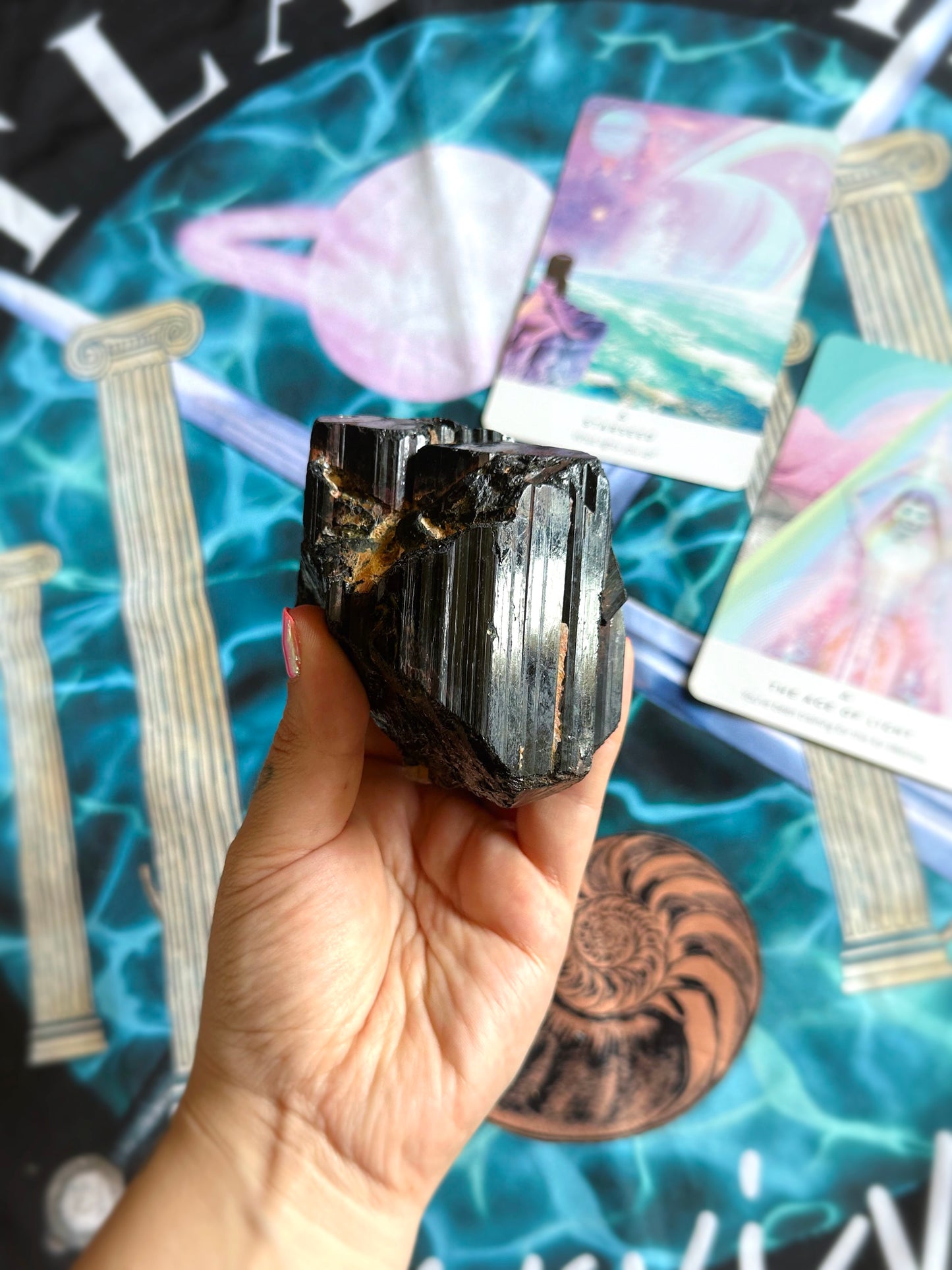 COSMIC HIWAY ~ 450g. BLACK TOURMALINE