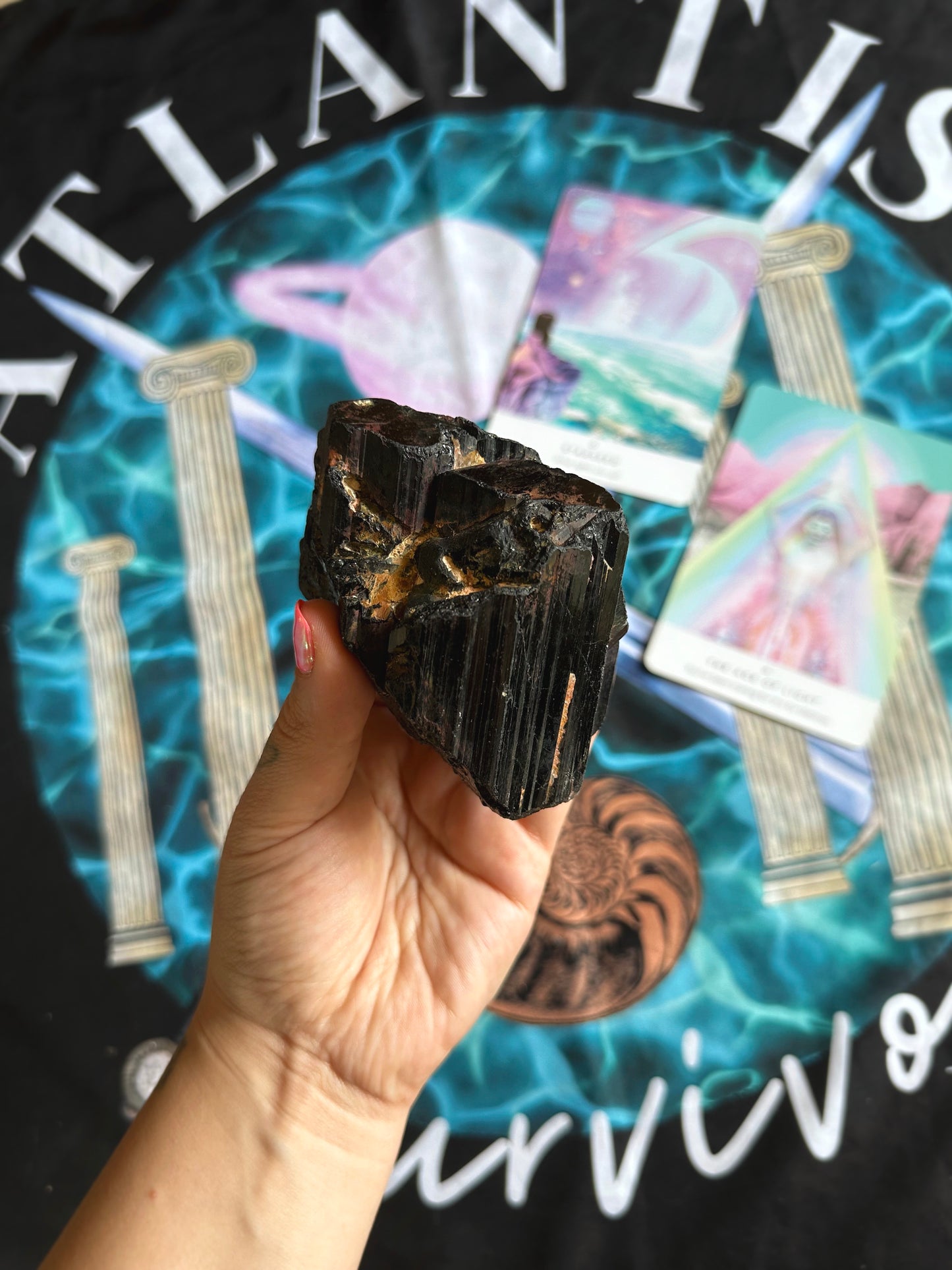 COSMIC HIWAY ~ 450g. BLACK TOURMALINE