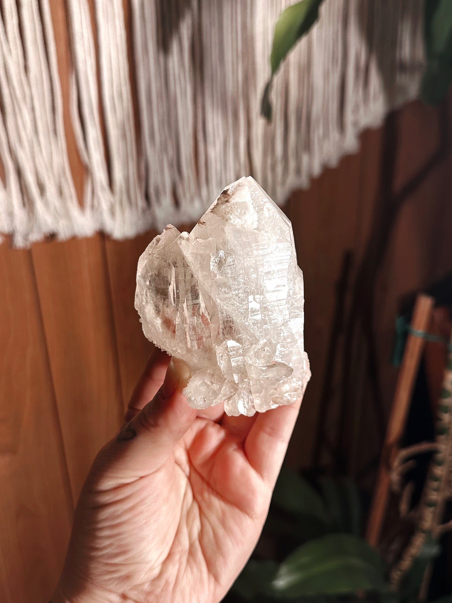 FORTRESS OF CRYSTAL ~ SELF HEALED CATHEDRAL QUARTZ