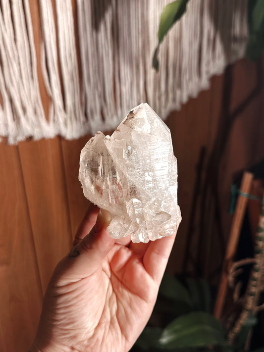 FORTRESS OF CRYSTAL ~ SELF HEALED CATHEDRAL QUARTZ