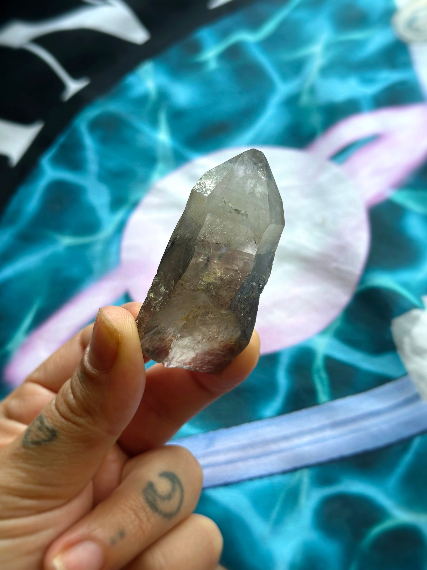 DWARF CASTER ~ SMOKY QUARTZ SCEPTER