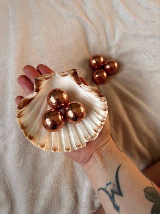 COPPER SPHERE ~ 1 PIECE