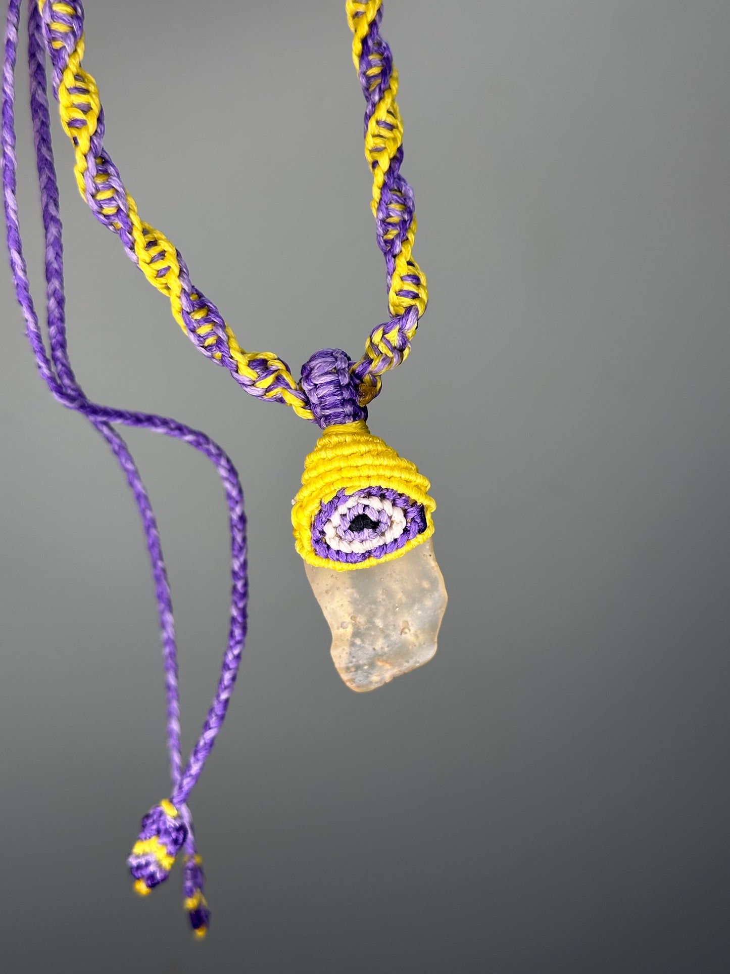 ENVY DEFLECTOR ~ LIBYAN DESERT GLASS EVIL EYE JUJU