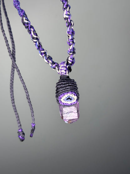 ALL SEEING ~ AMETHYST EVIL EYE JUJU