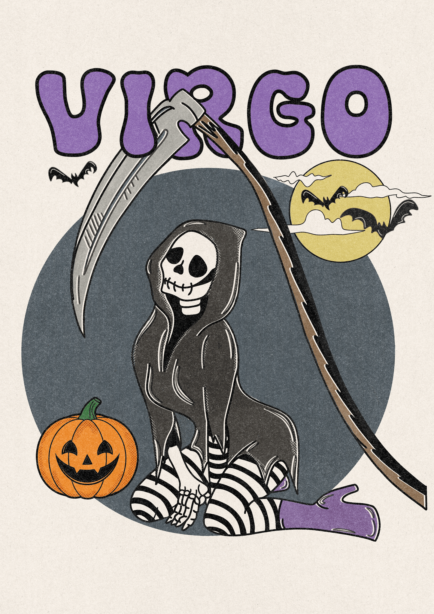 VIRGO - GRIM REAPER - CREWNECK