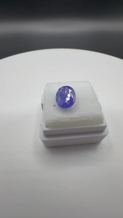 1ct. OVAL CUT TANZANITE
