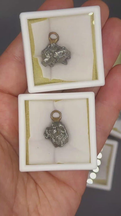 FIELD OF HEAVEN ~ METEORITE PENDANT
