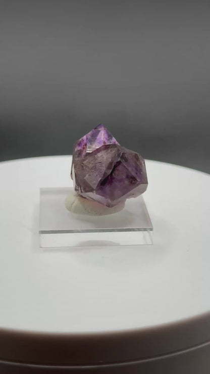 LYRA ~ SMOKY AMETHYST TWIN
