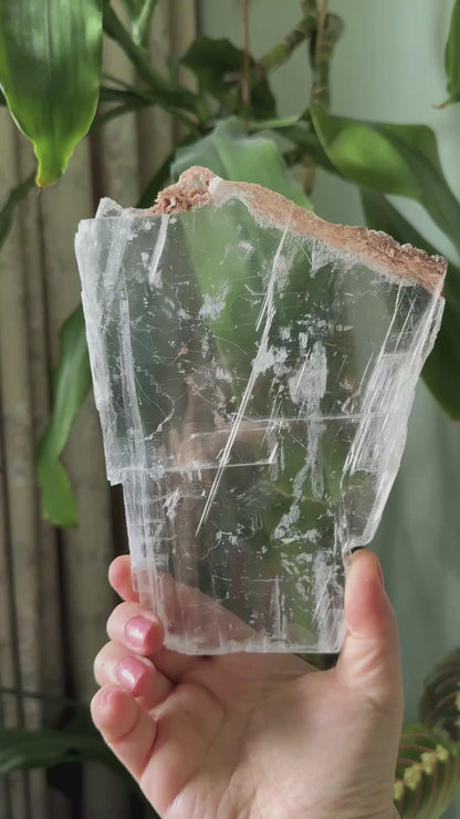 350g. SELENITE SLAB